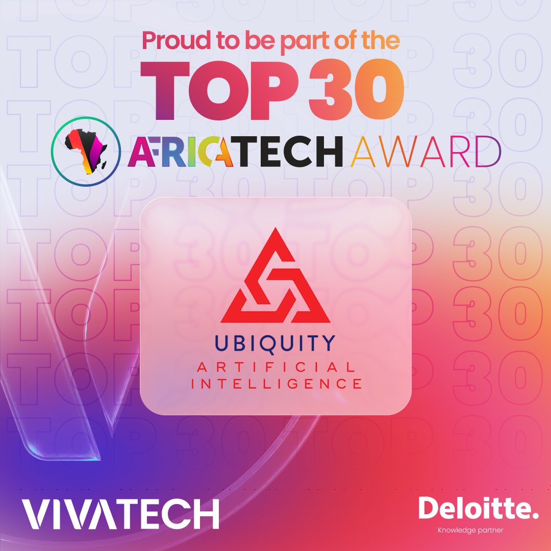 AfricaTech Award Top 30 — VivaTech and Deloitte